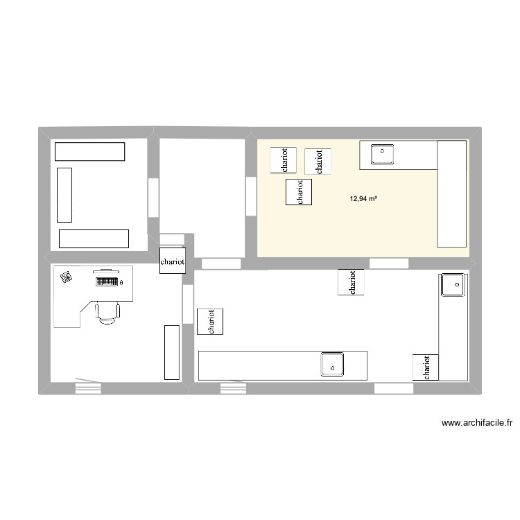 bureau medecine avant. Plan de 0 pièce et 0 m2
