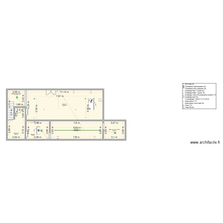 COMPTOIR DU PACIFIQUE_WONG CLET. Plan de 10 pièces et 238 m2