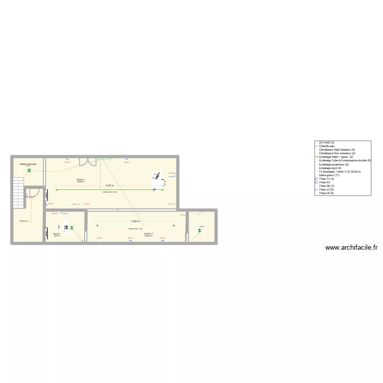 COMPTOIR DU PACIFIQUE_WONG CLET. Plan de 9 et 239 m² COMPTOIR DU PACIFIQUE_WONG CLET. Plan de 9 et 239 m²