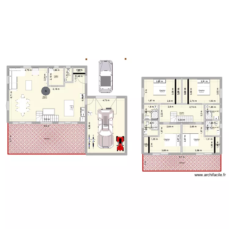 Estavar projet large 2. Plan de 