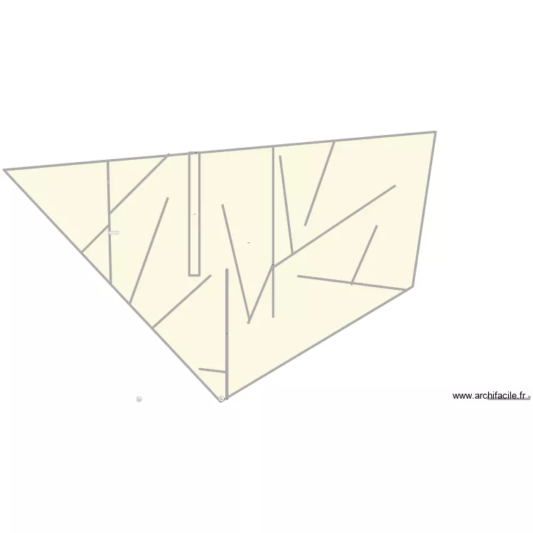 lambirt. Plan de 6 pièces et 4558 m²