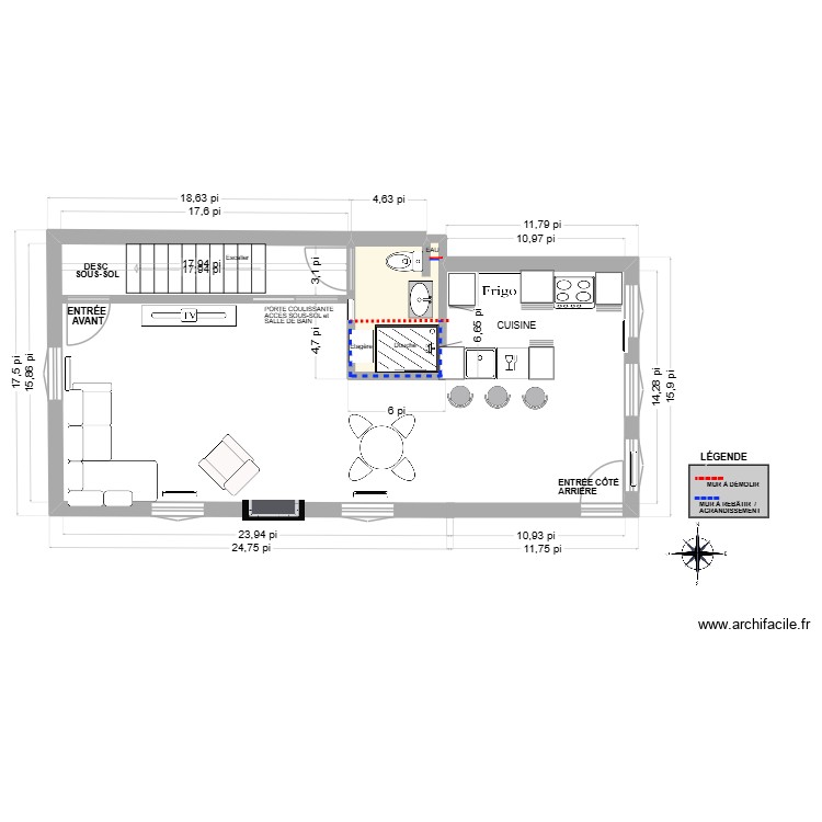 POWELL. Plan de 0 pièce et 0 m2