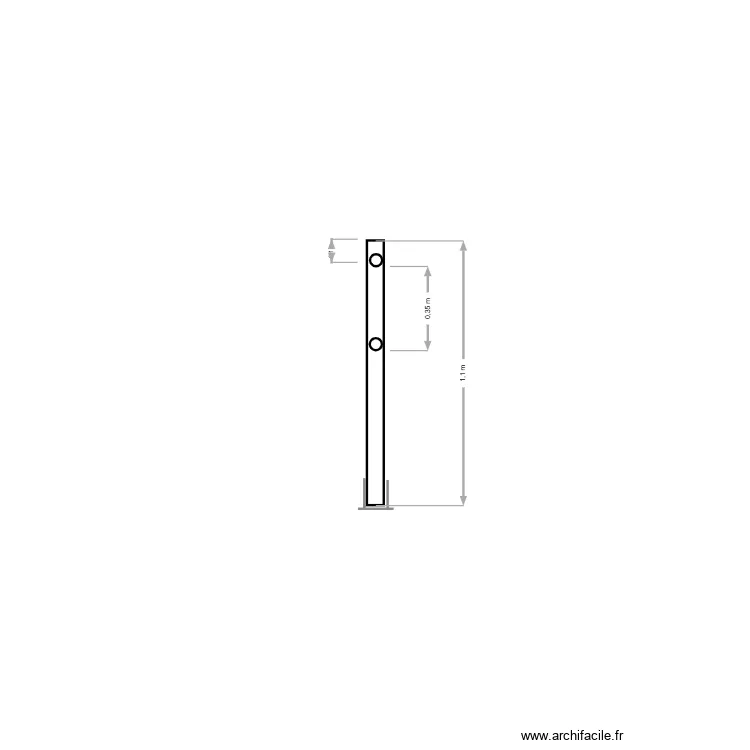 chaise de bar. Plan de 