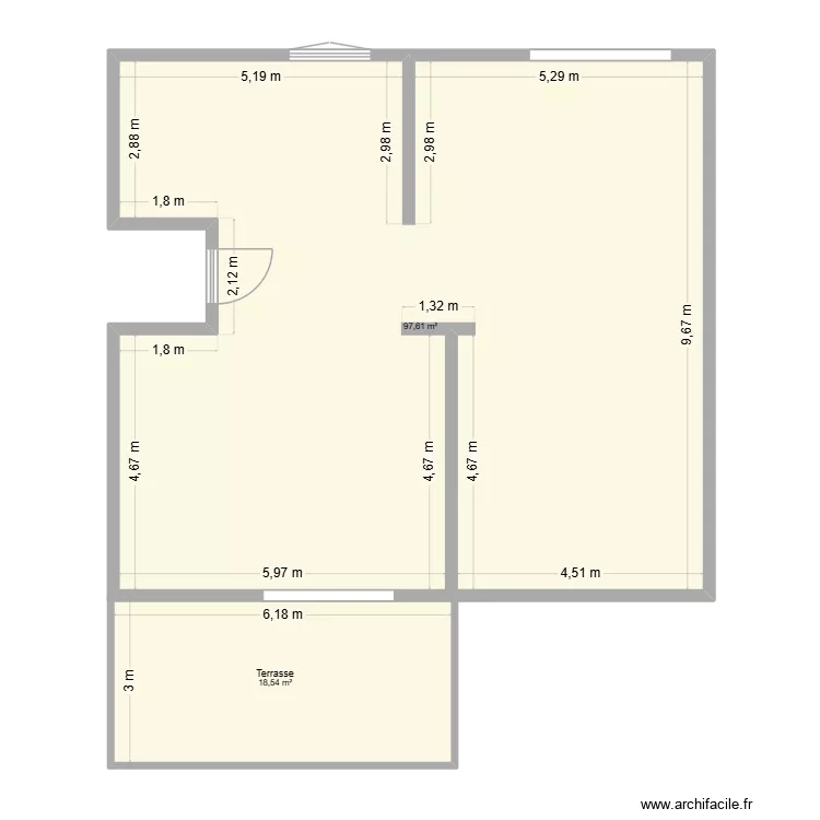 ludo2. Plan de 2 et 116 m² ludo2. Plan de 2 et 116 m²