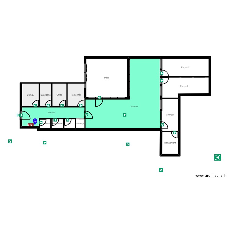B94KB23D evac 1.. Plan de 0 pièce et 0 m2