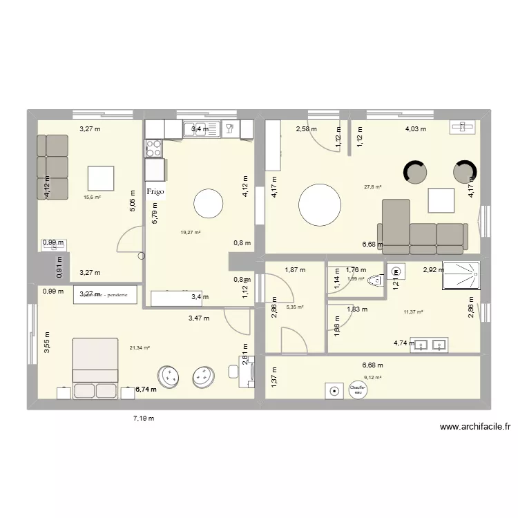 Belmont Momo 1. Plan de 8 Pièces et 112 m² Belmont Momo 1. Plan de 8 Pièces et 112 m²