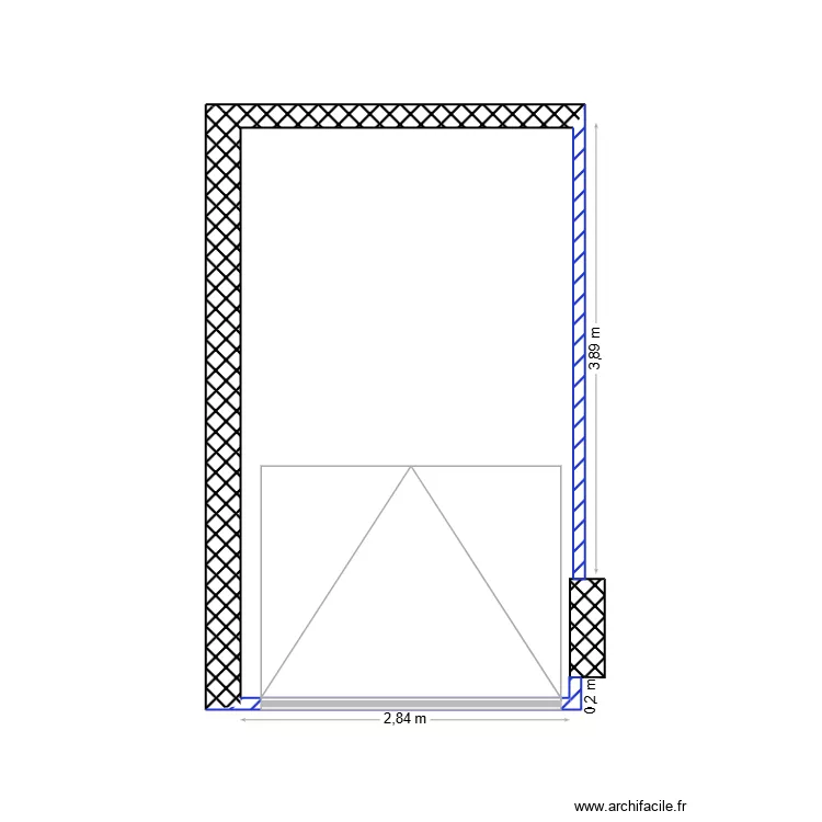 Parking M. RAYBAUD. Plan de 