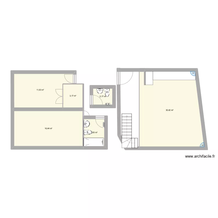 cossonay. Plan de 0 pièce et 0 m2