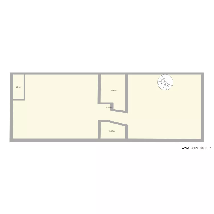 projet jannin s/sol. Plan de 