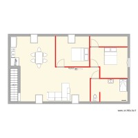 app n&deg;4 t3 2eme &eacute;tages (68m&sup2;)