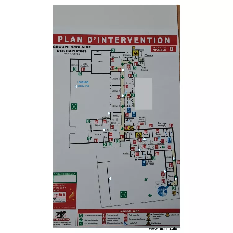 plan ppms capucins. Plan de 