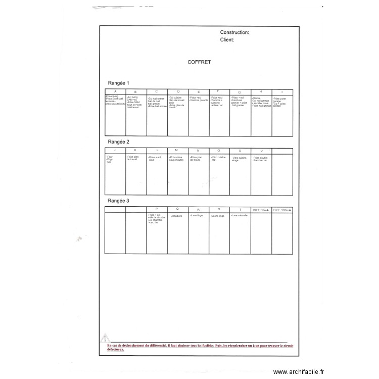 td aa. Plan de 0 pièce et 0 m2