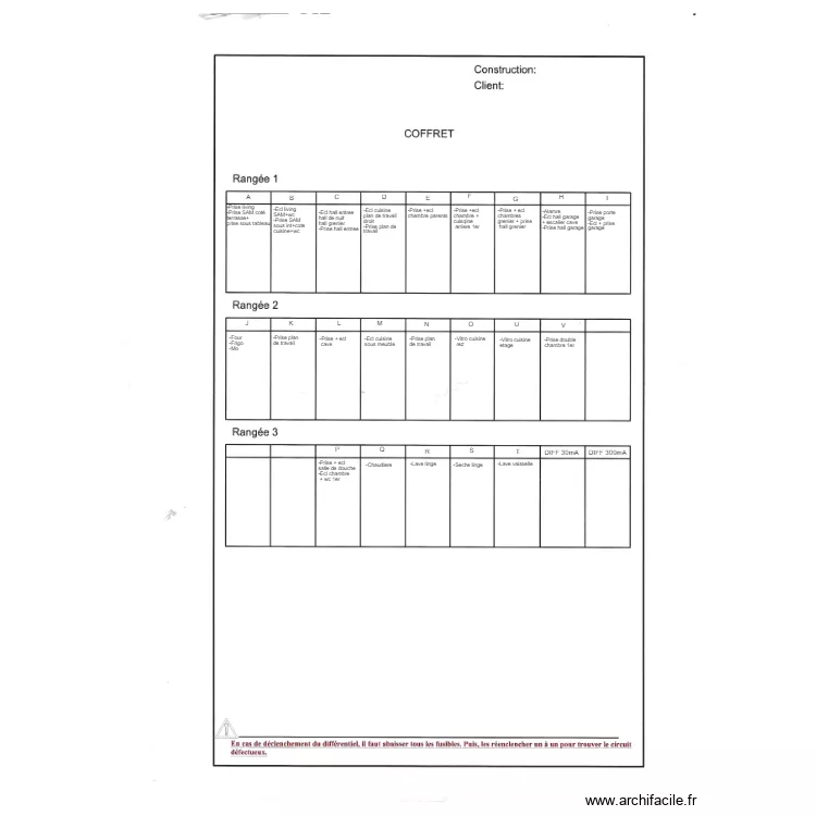 td aa. Plan de td aa. Plan de