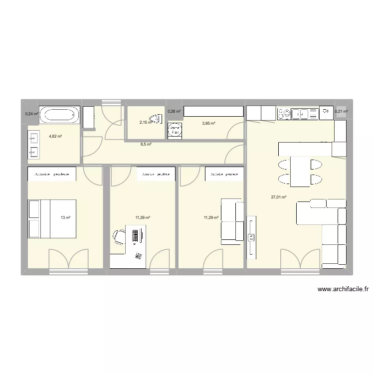 TOURNEFEUILLE RAMEE 2. Plan de 