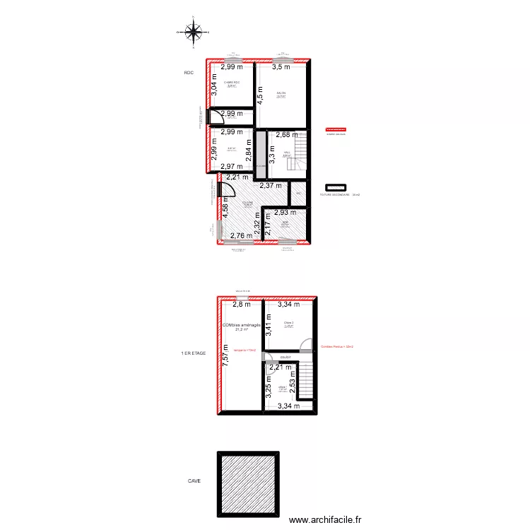 omar eherche. Plan de 
