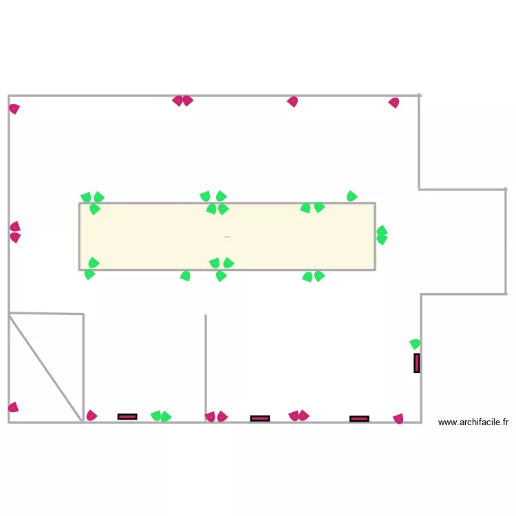CPL ODYSSEUM. Plan de 1  et 241 m²