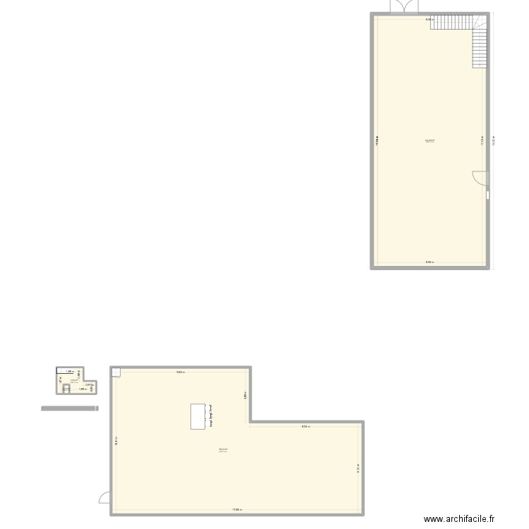 homanova. Plan de 4 pièces et 303 m2