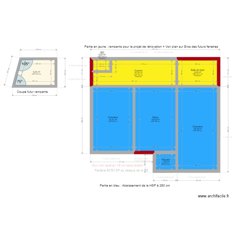 ML24006883. Plan de 15 pièces et 137 m2