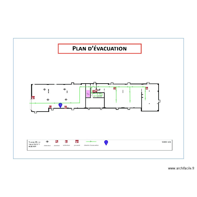 sous sol residence. Plan de 0 pièce et 0 m2