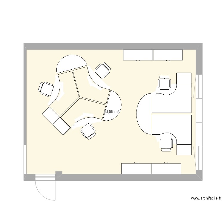 Bureau IP - CCC. Plan de 0 pièce et 0 m2
