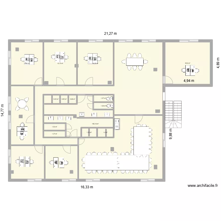 greta. Plan de 