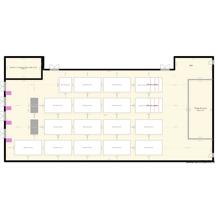 Plan Gymnase de Boissard Int. Plan de 0 pièce et 0 m2