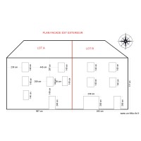 PLAN FACADE EST EXTERIEUR