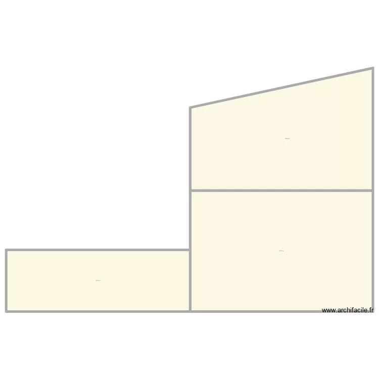 plan garage dossier. Plan de 3  et 1357 m²