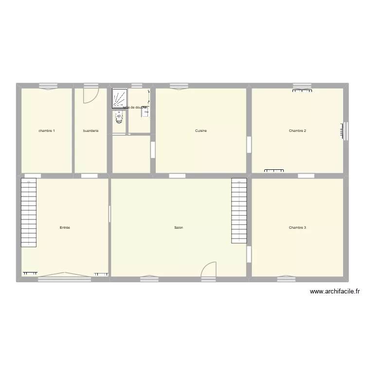CALINON 2. Plan de 10 et 161 m² CALINON 2. Plan de 10 et 161 m²