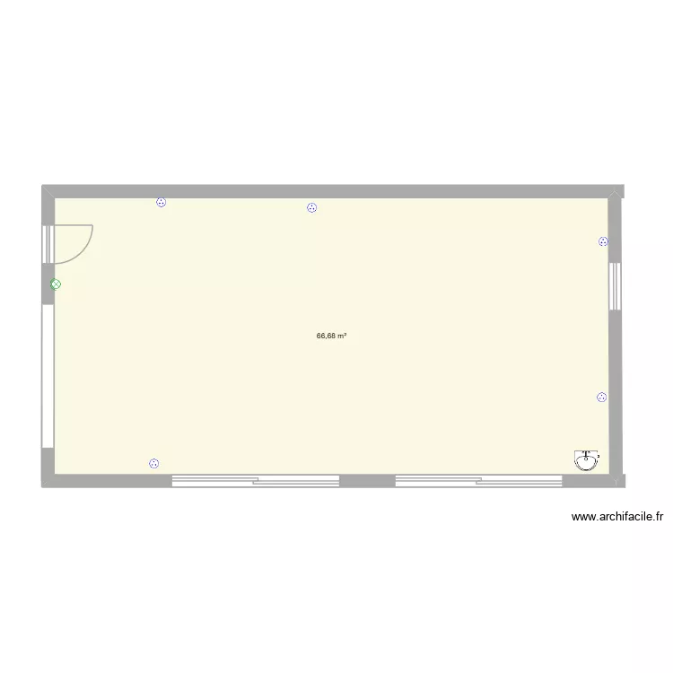 garage doudou. Plan de 1 et 67 m² garage doudou. Plan de 1 et 67 m²
