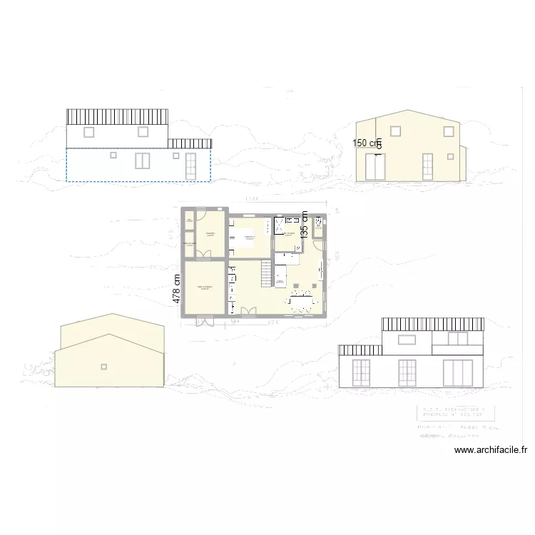 Corse Projet. Plan de 