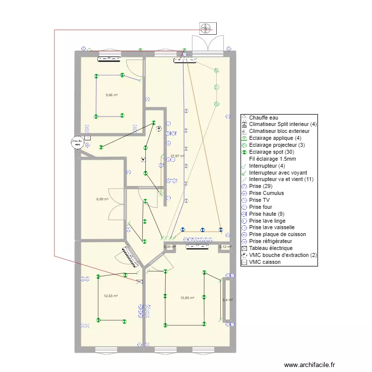 GUEDJ vauban. Plan de 