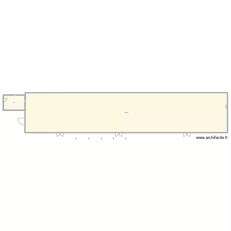 CANARD. Plan de 2  et 719 m²