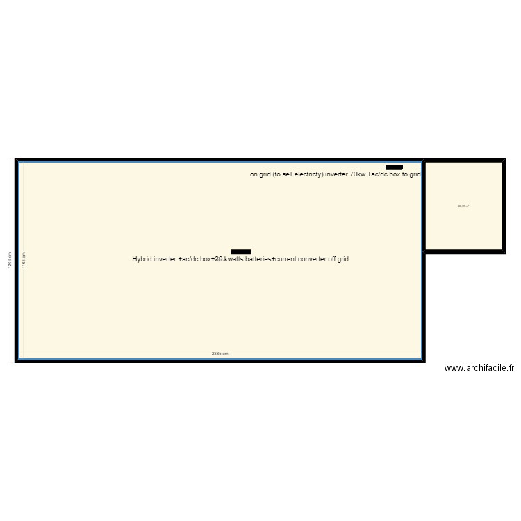 installation- rez de chaussee. Plan de 0 pièce et 0 m2