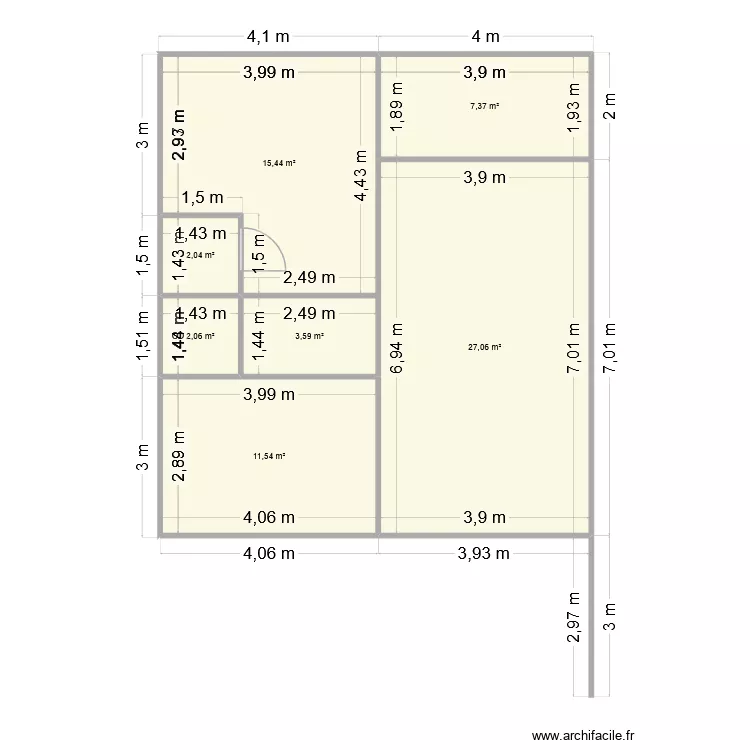 bamba. Plan de 7 et 69 m² bamba. Plan de 7 et 69 m²