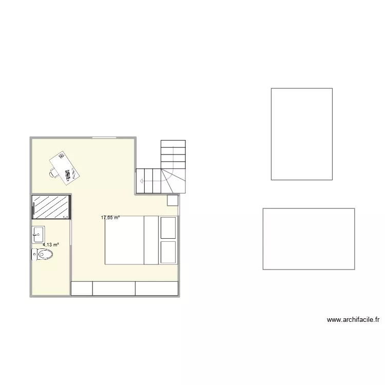 CHAMBRE HAVRE. Plan de CHAMBRE HAVRE. Plan de