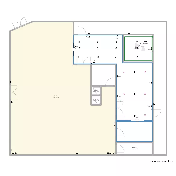 lablad. Plan de 