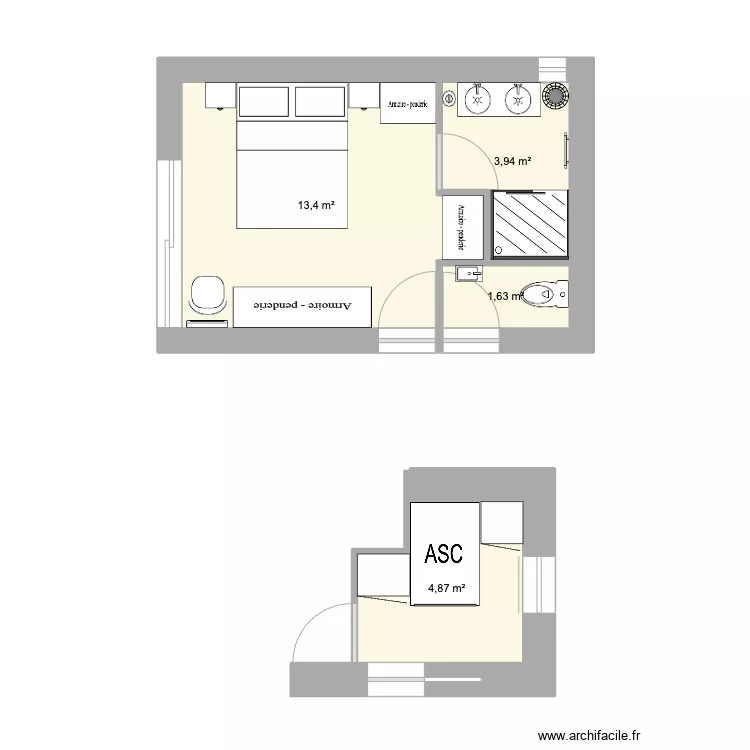 papyves et manine. Plan de 