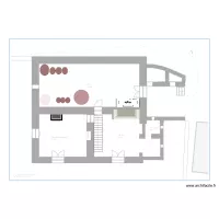 plan rez de jardin grande maison