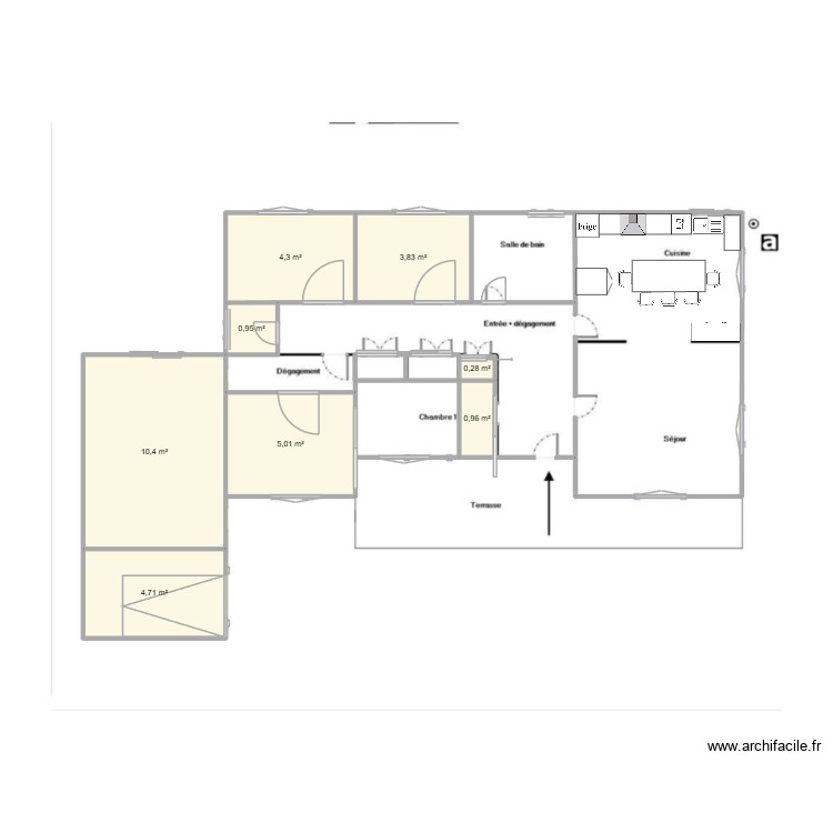 maison Cintegabelle. Plan de 0 pièce et 0 m2