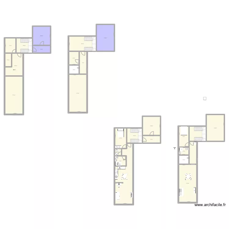 ZESTER. Plan de 26  et 356 m²