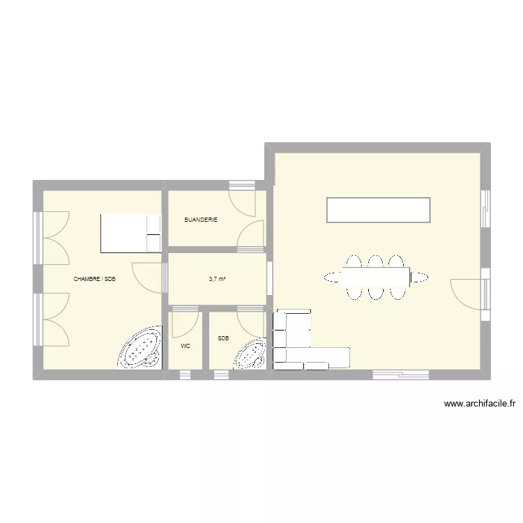 ECO EVANS. Plan de 