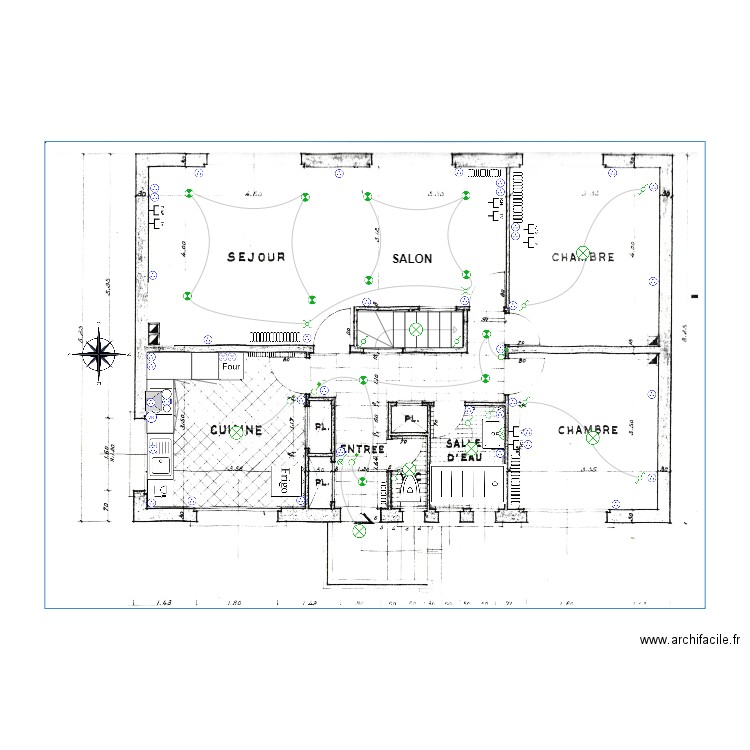 voisine 1. Plan de 0 pièce et 0 m2