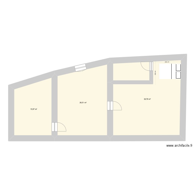 Richefort - RDC. Plan de 0 pièce et 0 m2