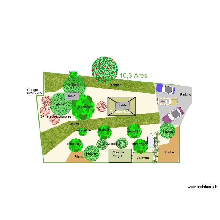 Version 2024 05. Plan de 1 pièce et 16 m2