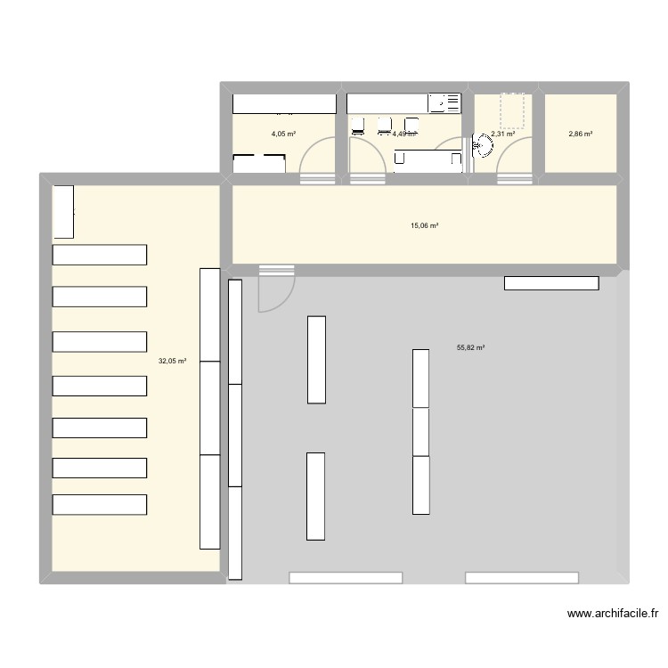 JD Sport. Plan de 0 pièce et 0 m2