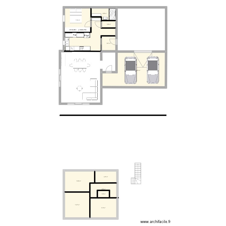 georges. Plan de 0 pièce et 0 m2