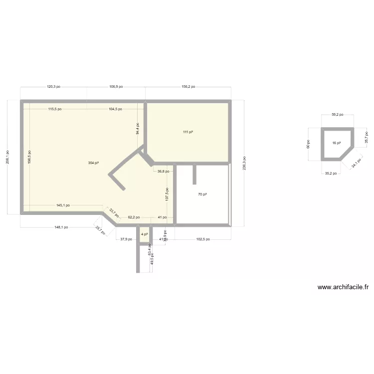 M. Bureau. Plan de 