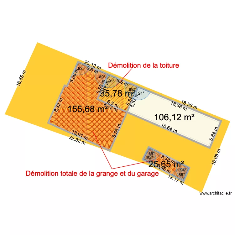 plan démolitions. Plan de plan démolitions. Plan de