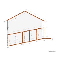 Existant : façade est 2